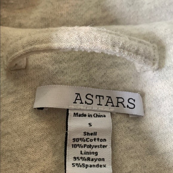 Astars sweatshirt coat - Picture 7 of 9
